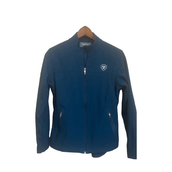 Ariat Dark Teal Women’s Large Soft shell Jacket - Picture 3 of 6